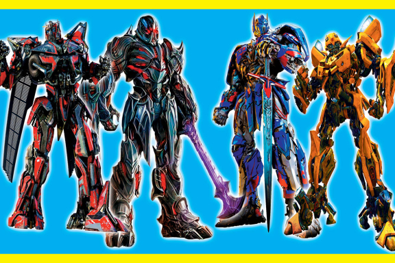 Шоу трансформеров на планете пузырей