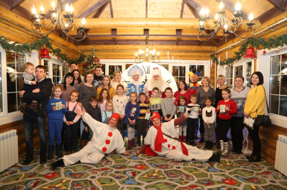 Волшебный домик Деда Мороза