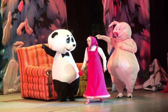 Новогоднее шоу «Маша и Медведь»